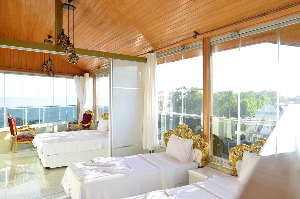 Alev Palace Otel Arsuz Kültér fotó